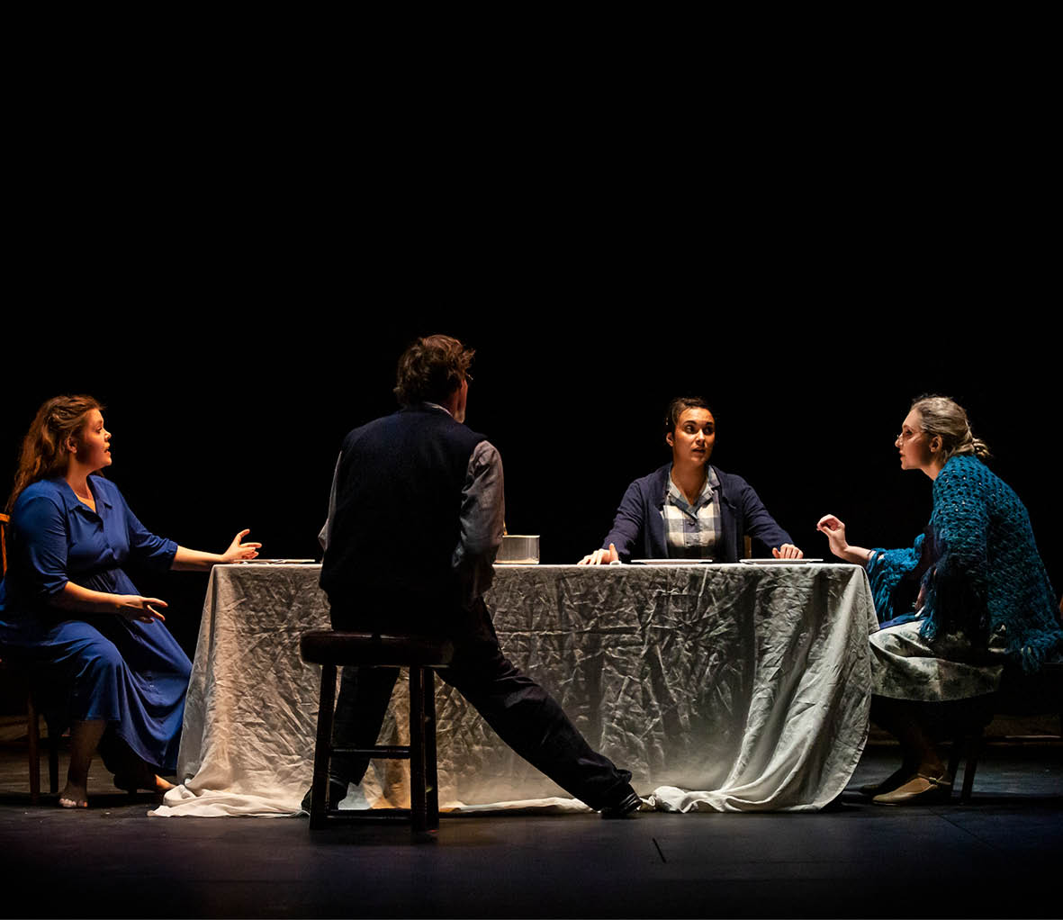 Theatre workshop with Guillaume Pigé